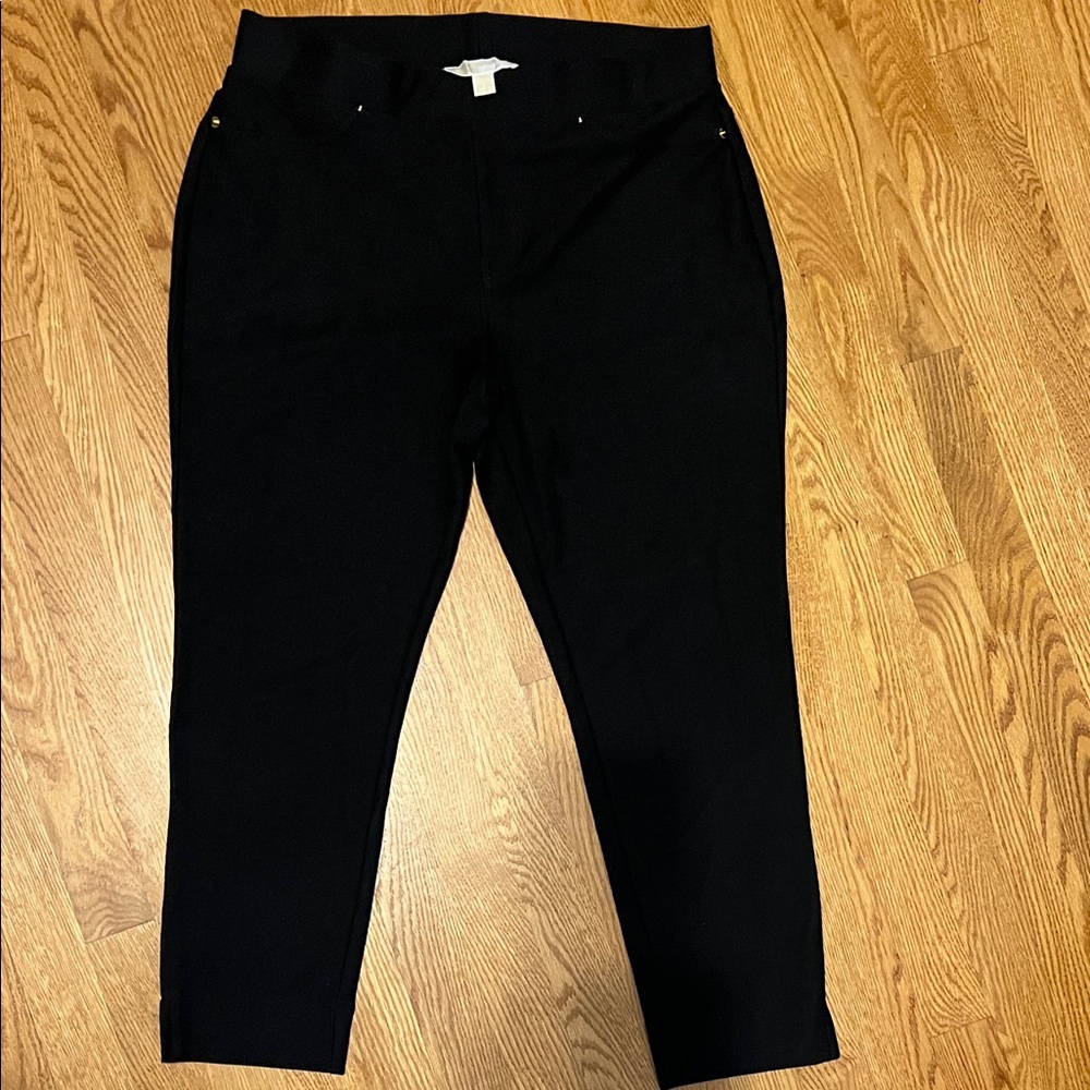 Michael Kors Women's Black Ankle Jeans
